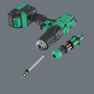 Set de surubelnite Wera Kraftform Kompakt 25 RA-R, 6 piese, cu bituri incluse - Img 6