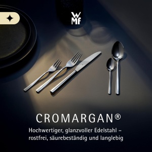 Set de Tacamuri WMF Habitum 30 piese, Cromargan inox, pentru 6 persoane - Img 2