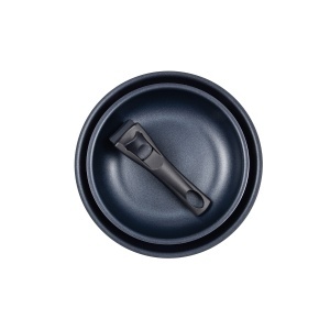 Set de tigai BERGNER Black Edition, 3 piese, 22 si 26 cm, aluminiu antiaderent - Img 2
