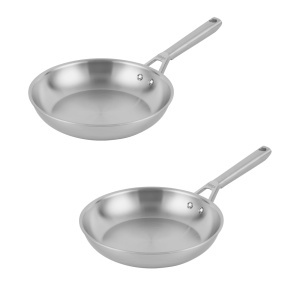 Set de tigai din inox Ninja EverClad, 24 cm si 28 cm, inductie, 10 ani garantie