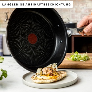 Set de tigai Jamie Oliver by Tefal, 5 piese, inductie, antiaderente, negru - Img 3
