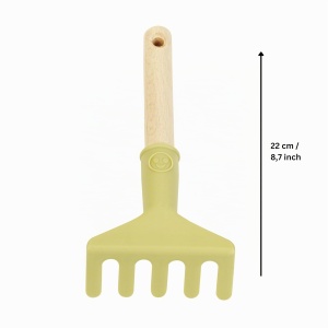 Set de unelte de gradinarit Theo Klein 7681, 3 piese, din plastic reciclat, pentru copii - Img 5