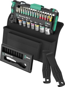 Set de Unelte pentru Bicicleta Wera 05004187001, 41 Piese, Compact