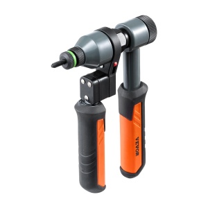 Set de Unelte VEVOR pentru Nituire, 21 cm, 10 Dornen, 100 Mutern, Culoare Portocalie - Img 9