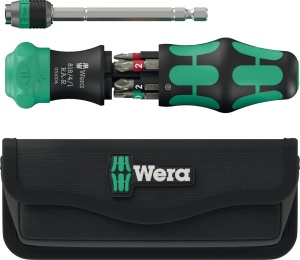 Set de unelte Wera Kraftform Kompakt 20 RA-R, 6 piese, cu magazin integrat