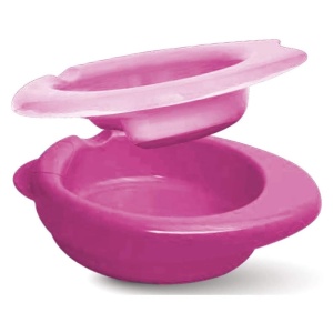 Set de vesela pentru bebelusi Chicco 6 luni farfurie termica cana anti-picurare lingurita ergonomica - Img 6