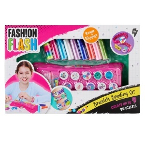 Set DIY pentru bratari Simba Fashion Flash - 10 bratari colorate, pentru copii de la 5 ani