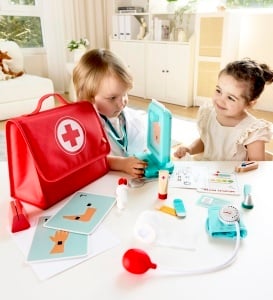 Set doctor Hape cu accesorii interactive Rontgengerat Stethoskop ab 3 ani - Img 4