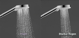 Set dus hansgrohe Crometta, 0,65 m, cu suport sapun, 2 tipuri jet, AlbChrom - Img 4