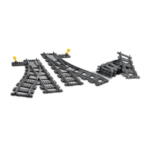 Set extensie sine LEGO City 60238 6 elemente compatibil cu trenurile LEGO - Img 2