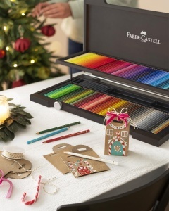 Set Faber-Castell Polychromos - 120 culori in cutie din lemn, mina de 3,8 mm - Img 4