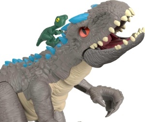 Set Figurine Dinosauri Fisher-Price Imaginext Indominus Rex cu Actionare prin Schleuder - Img 4
