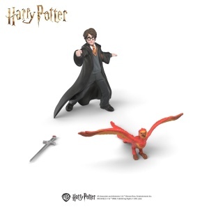 Set Figurine Harry Potter Schleich - Harry Potter si Fawkes cu Sabie, Detaliat - Img 5