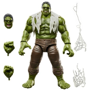 Set Figurine Marvel Legends Hulk si Spider-Man, 15 cm, 5 accesorii