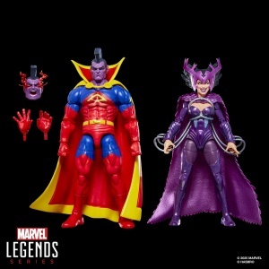 Set Figurine Marvel Legends X-Men Deathbird si Gladiator, 15 cm, 3 accesorii - Img 7