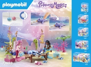 Set figurine PLAYMOBIL 71499 - Ingrijire animale marine, pentru copii de la 4 ani - Img 4
