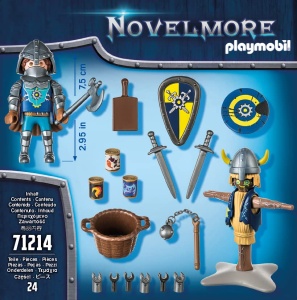 Set Figurine PLAYMOBIL Novelmore 71214, 24 piese, pentru copii de la 4 ani - Img 5