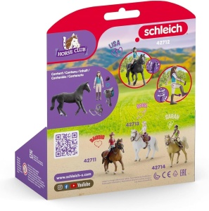 Set Figurine Schleich HORSE CLUB - Lisa si Storm, 6 piese, pentru copii de la 5 ani - Img 10