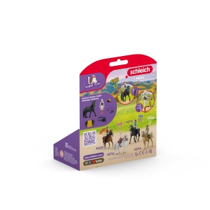 Set Figurine Schleich Horse Club Tori si Princess, 8 Piese, pentru Copii de la 5 Ani - Img 10