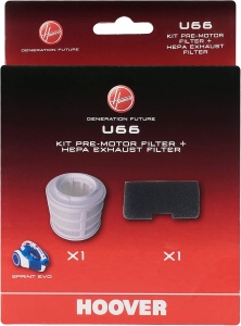 Set Filtre Hoover U99 pentru Aspirator Sprint Evo, Hepa, Compatibilitate 2019 - Img 2