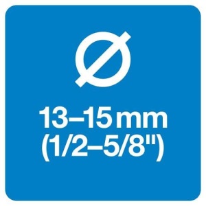 Set furtun Fiskars 1057621 18m Conectori universali Rezistent UV NegruPortocaliuAlbastru - Img 4