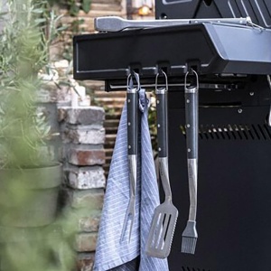 Set Grill ZWILLING BBQ 5 piese, ustensile din otel inoxidabil, manere lungi, cu geanta - Img 4