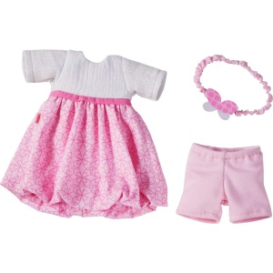 Set HABA 305555 - Rochie si Accesorii pentru Papusi de 32 cm, Culoare Diverse