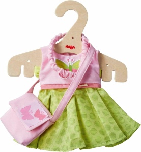 Set haine papusi HABA 304253 4 piese model fluture pentru papusi 30 cm - Img 2