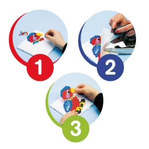 Set Hama Perlen 4903 600 Perle Midi 5 mm Accesorii Incluse Activitate Creativa - Img 4