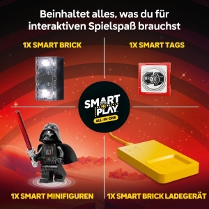 Set Interactiv LEGO Star Wars 75421 - TIE Fighter cu Minifigur si SMART Brick - Img 3
