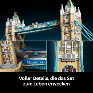 Set LEGO Architecture - Miniatura Tower Bridge, 3745 piese, pentru adulti - Img 3