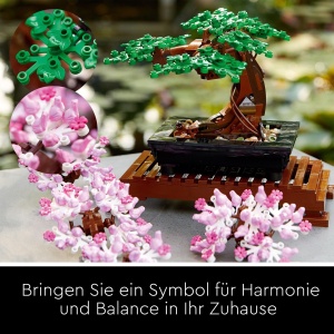 Set LEGO Bonsai pentru Adulti, Model 10281, 878 Piese, Decoratiune Interioara - Img 2