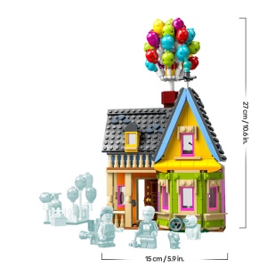 Set LEGO - Casa lui Carl din filmul Inalt, 598 piese, cu figurine Carl, Russell si Dug - Img 7