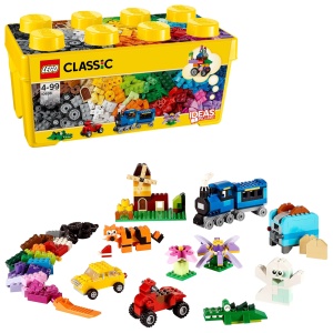 Set Lego Classic 10696 - Cutie cu 484 Piese, 35 Culori, pentru Copii de la 4 Ani