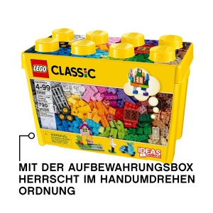 Set LEGO Classic - Cutie Mare cu Piese, 33 Culori, pentru Copii de la 4 Ani - Img 6