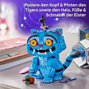 Set LEGO Der Tiger Derpy si Elster Sussie, 825 piese, pentru copii 9 - Img 5