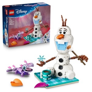 Set LEGO Disney Frozen - Picnic cu Olaf si Bruni, 478 piese, pentru copii de la 7 ani