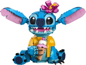Set LEGO Disney Stitch 43249, Figurina cu Eiswaffel si Floare, 730 Piese - Img 10