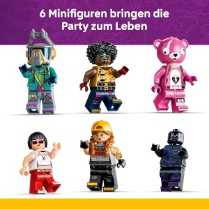 Set LEGO Fortnite Rave Cave 77082 - 1963 piese, 6 minifiguri, model interactiv - Img 7
