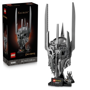 Set LEGO Icons 11373 - Saurons Helm, 538 piese, decoratiune pentru adulti