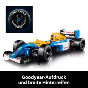 Set LEGO Icons Williams Racing FW14B 10353 cu Nigel Mansell Masina F1 de Colectie - Img 4