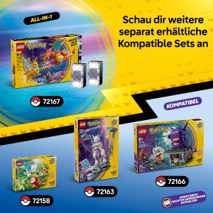 Set LEGO Interactiv Pokemon - Ultimul Duel Glurak Blitza, 751 Piese - Img 7