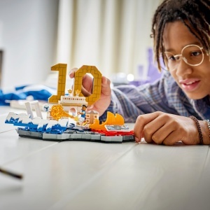 Set LEGO Kylian Mbappe 43013 - Model 3D cu Minifigur, 490 piese, Cadou pentru Sportivi - Img 6