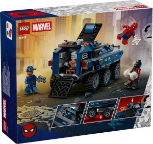 Set LEGO Marvel Spider-Man - Transporter cu 4 Minifigurine, 367 Piese - Img 11