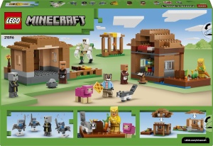 Set LEGO Minecraft - Atacul Magicianului asupra Satului 21596, 607 piese, 11 figurine - Img 12