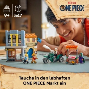 Set LEGO ONE PIECE Showdown cu Kapitan Smoker, 547 piese, pentru copii 9 - Img 2