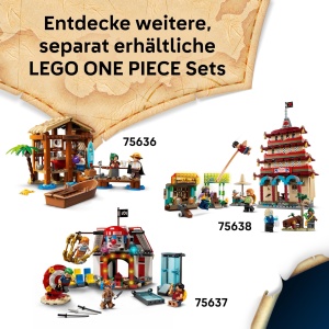 Set LEGO ONE PIECE - Vasul Pirat Flying Lamb (75639) - 1376 piese, 5 figurine - Img 7