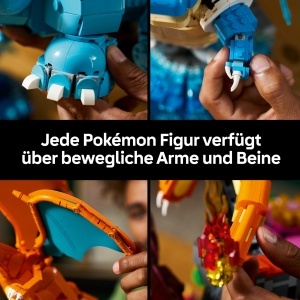 Set LEGO Pokemon Bisaflor, Glurak si Turtok 72153, 6838 piese, 3 figurine - Img 4