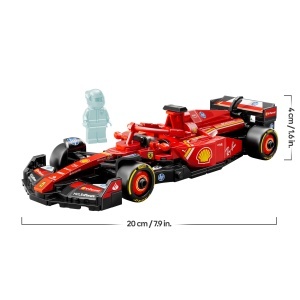 Set LEGO Speed Champions Ferrari SF-24 F1 - 275 piese, cu figurina pilot - Img 9
