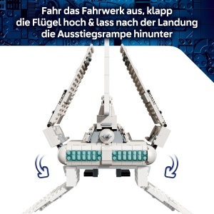 Set LEGO Star Wars 75459 - Imperiale Shuttle Lambda, 961 piese, 5 minifigurine - Img 6